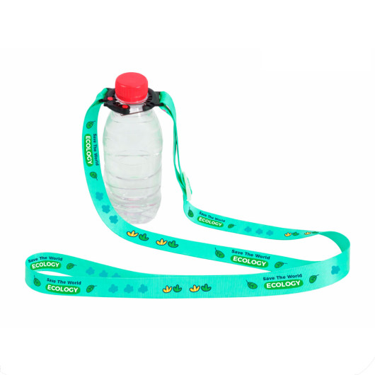 RPET Water Bottle Lanyards Main